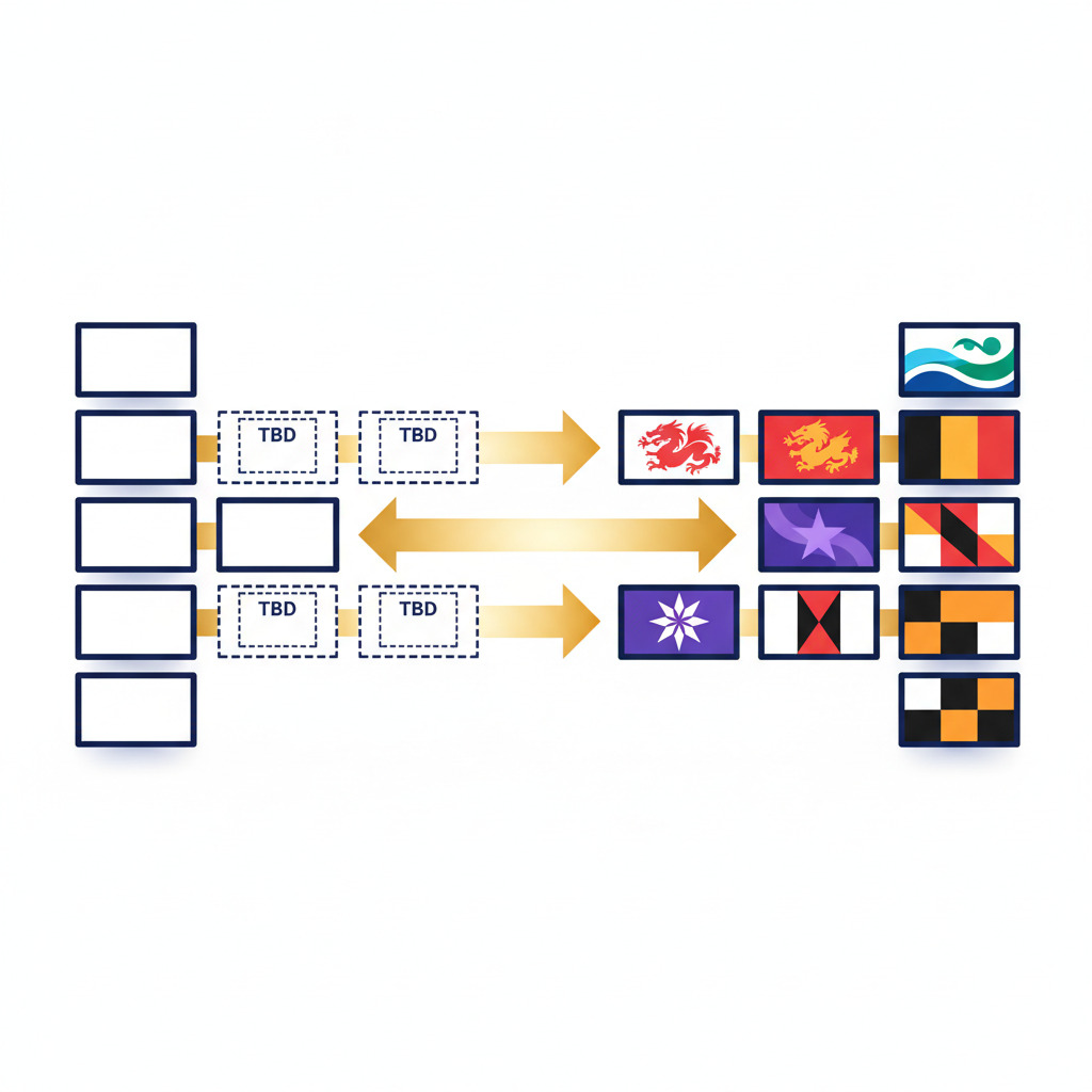 Bracket flow illustration